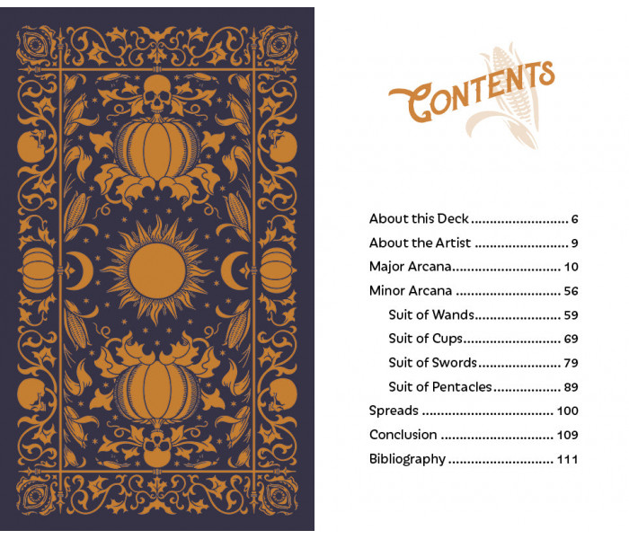 Таро Легенди про Сонну Лощину - The Legend Of Sleepy Hollow Tarot. Schiffer Publishing