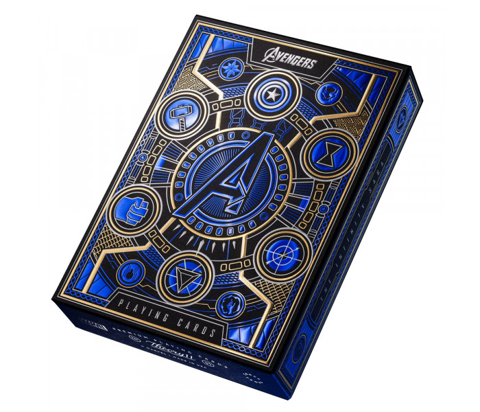 Карты Avengers Blue от Theory11