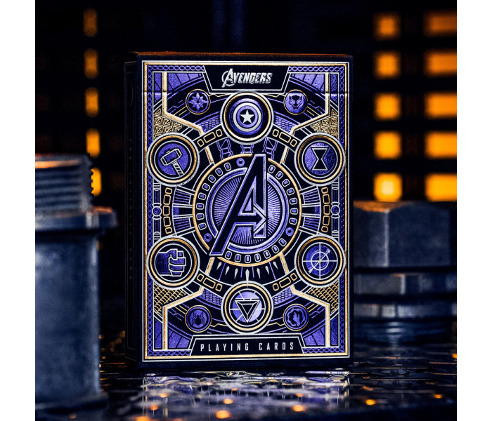 Карты Avengers Blue от Theory11