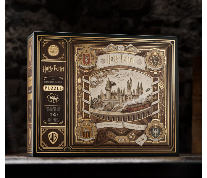 Пазл Harry Potter: Замок Гоґвортс, 1000 ел. Theory11