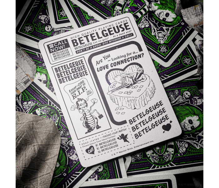 Гральні карти Beetlejuice от Theory11