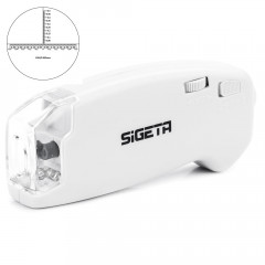 Мікроскоп SIGETA MicroGlass 150x R/T, зі шкалою (65140)