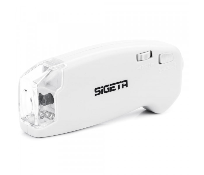 Мікроскоп SIGETA MicroGlass 40x R/T, зі шкалою (65136)