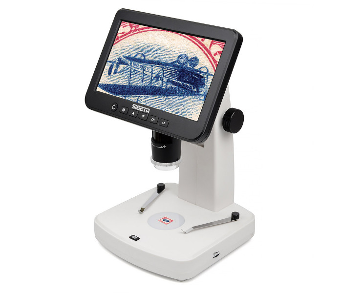 Цифровой микроскоп SIGETA Numeric Pro 10x-300x, 5 MP, 7" LCD (65512)