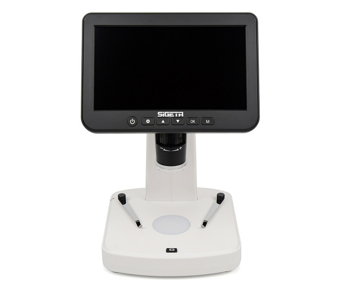 Цифровой микроскоп SIGETA Numeric Pro 10x-300x, 5 MP, 7" LCD (65512)