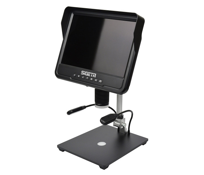 Цифровий мікроскоп SIGETA Spectrum 10x-300x, 5 MP, 10.1" LCD (65513)