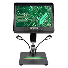 Цифровий мікроскоп SIGETA Spectrum 10x-300x, 5 MP, 10.1