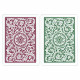 Карты Copag Elite 100% Plastic Double-deck Poker Size Jumbo Index (Burgundy/Green)