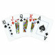 Карты Copag Elite 100% Plastic Double-deck Poker Size Jumbo Index (Burgundy/Green)