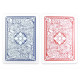 Карты Copag Legacy 4-Color 100% Plastic Double-deck Poker Size Jumbo Index (Blue/Red)