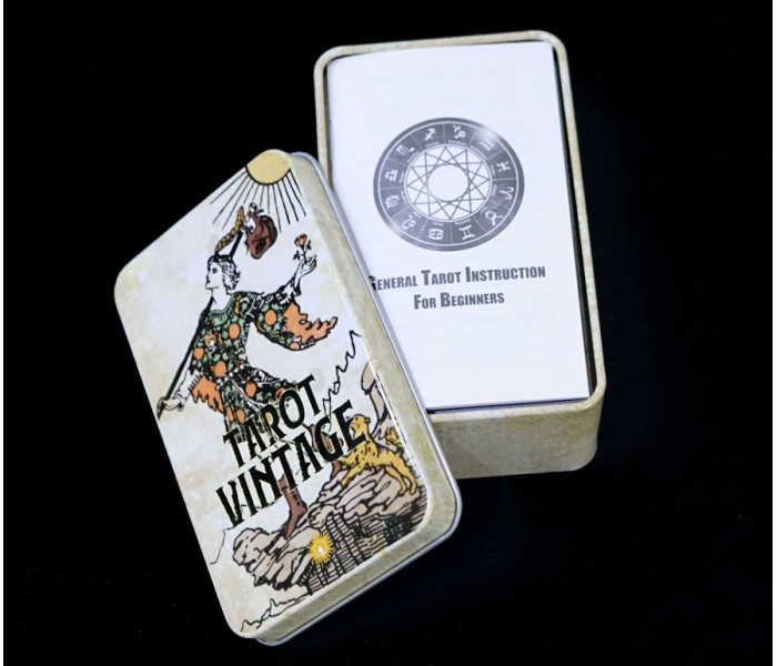 Вінтажне Таро - Vintage Tarot in a tin. China (9420309)