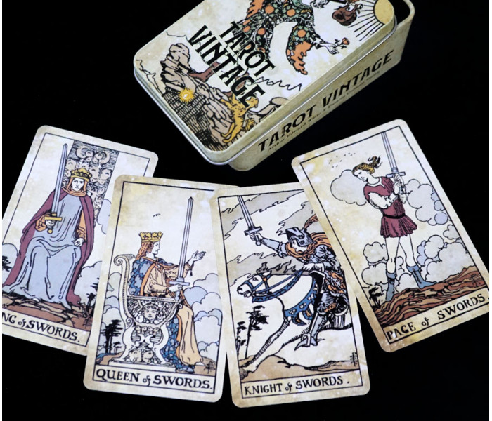 Вінтажне Таро - Vintage Tarot in a tin. China (9420309)