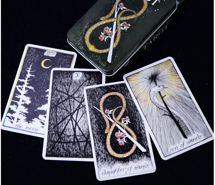 Дике Невідоме Таро - Wild Unknown Tarot in a tin. China (9420323)