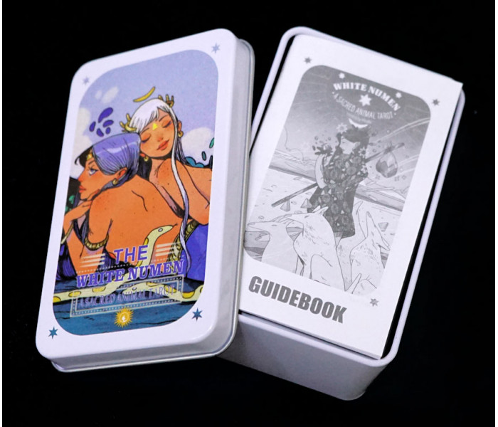 Таро Білого Божества - White Numen Tarot in a tin. China (9420316)