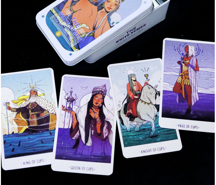 Таро Білого Божества - White Numen Tarot in a tin. China (9420316)