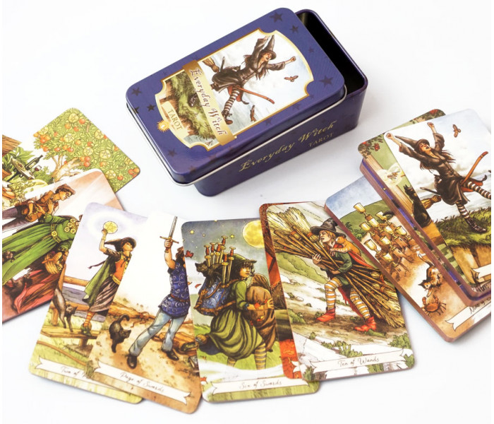 Таро Відьма щодня - Everyday Witch Tarot in a tin. China (9420320)