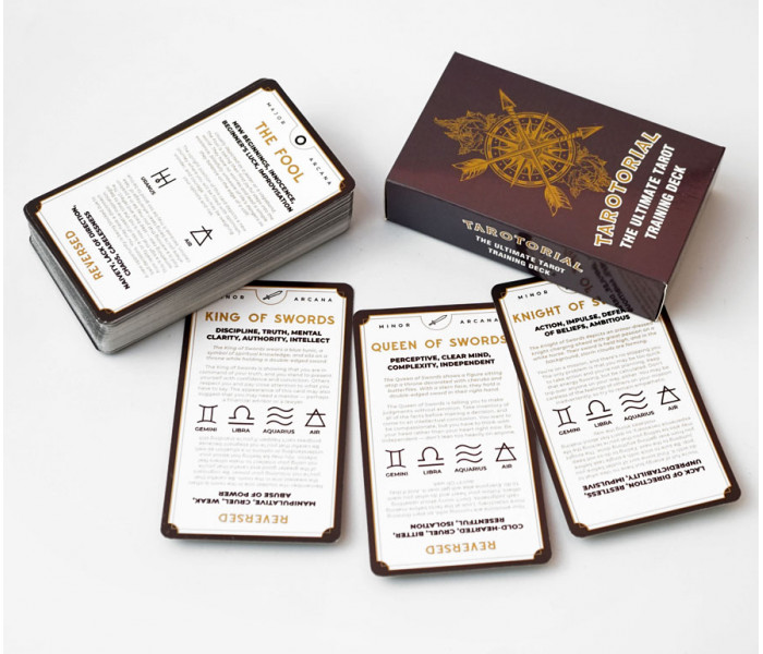 Таро для навчання Тароторіал (Tarotorial the ultimate Tarot) China (9420269)