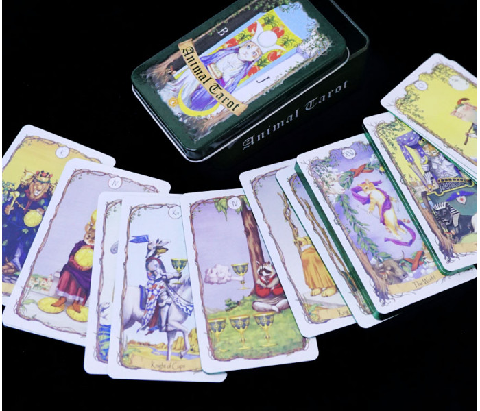 Таро Животных - Animal Tarot in a tin. China (9420308)