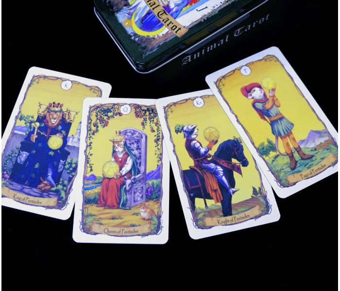 Таро Животных - Animal Tarot in a tin. China (9420308)