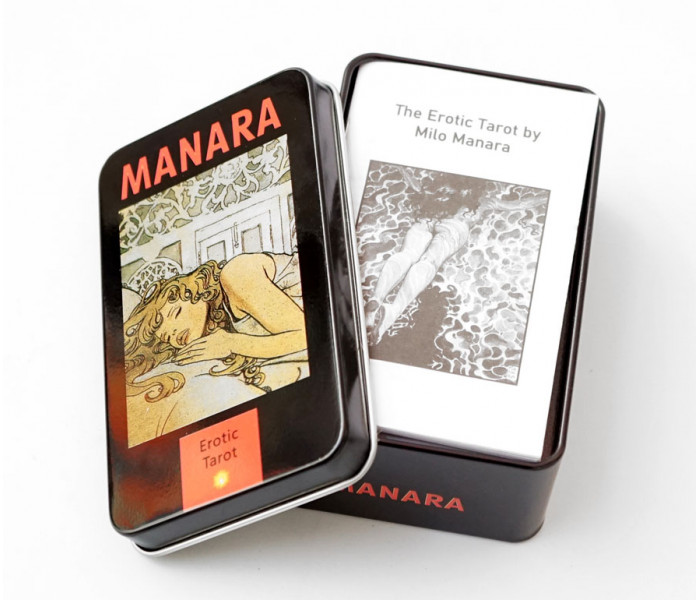 Таро Манара - Manara The Erotic Tarot in a tin. China (9420310)
