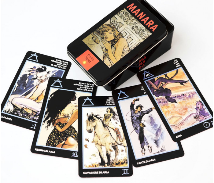 Таро Манара - Manara The Erotic Tarot in a tin. China (9420310)