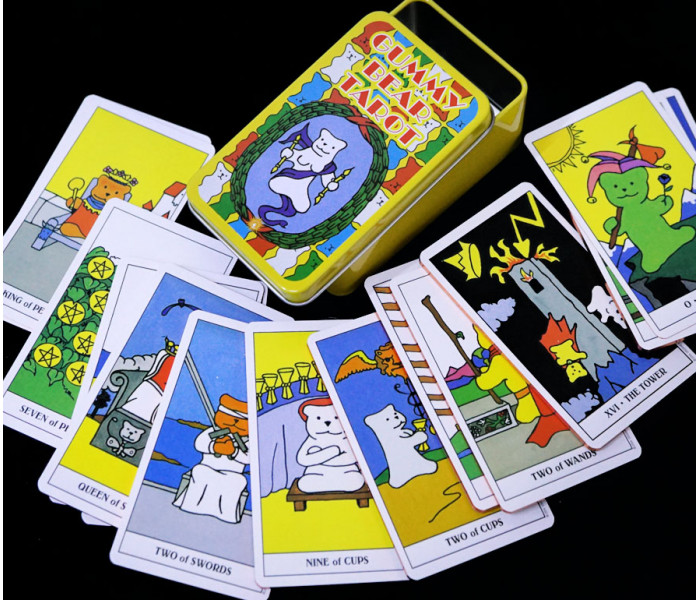Таро Ведмедиків Гаммі - Gummy Bear Tarot in a tin. China (9420315)