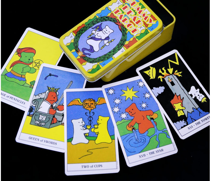 Таро Ведмедиків Гаммі - Gummy Bear Tarot in a tin. China (9420315)