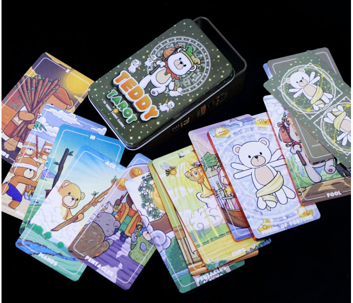 Таро Ведмедиків Тедді - Teddy Tarot in a tin. China (9420313)