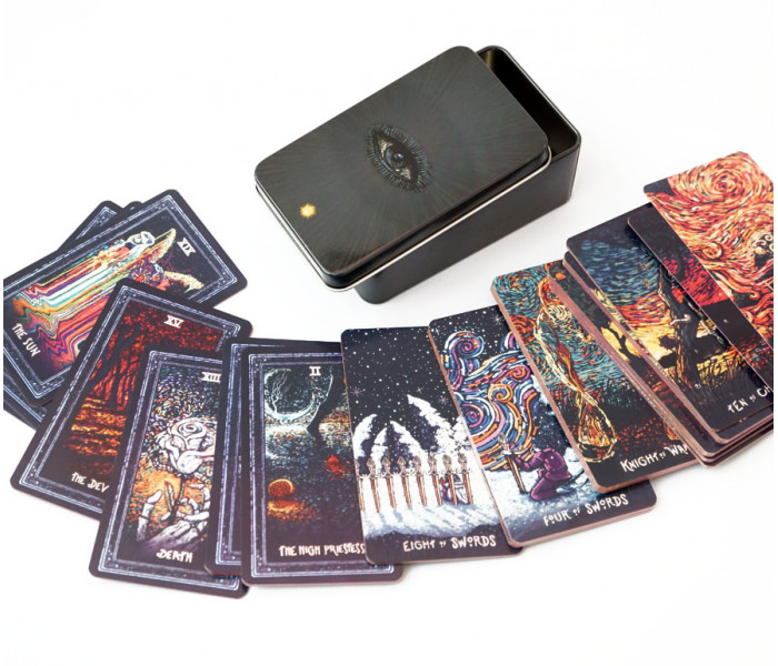 Таро Призма бачень - Prisma Visions Tarot in a tin. China (9420329)