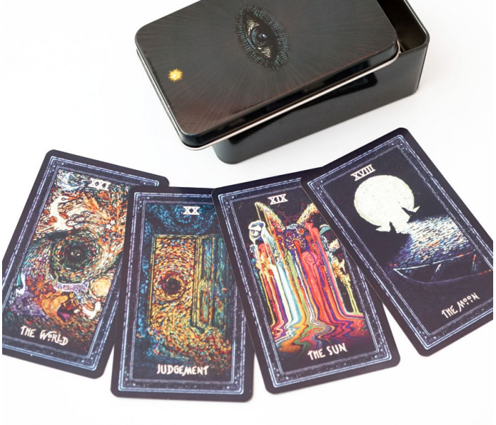 Таро Призма бачень - Prisma Visions Tarot in a tin. China (9420329)