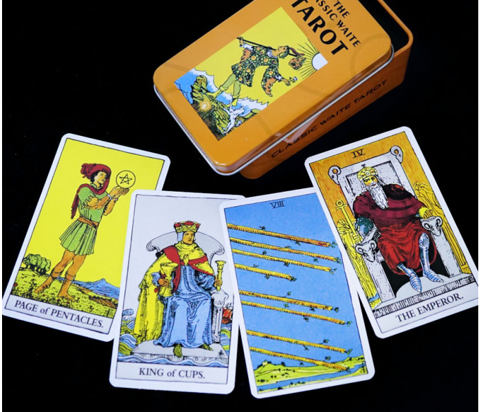 Таро Райдера-Вейта - Classic Waite Tarot in a tin. China (9420321)