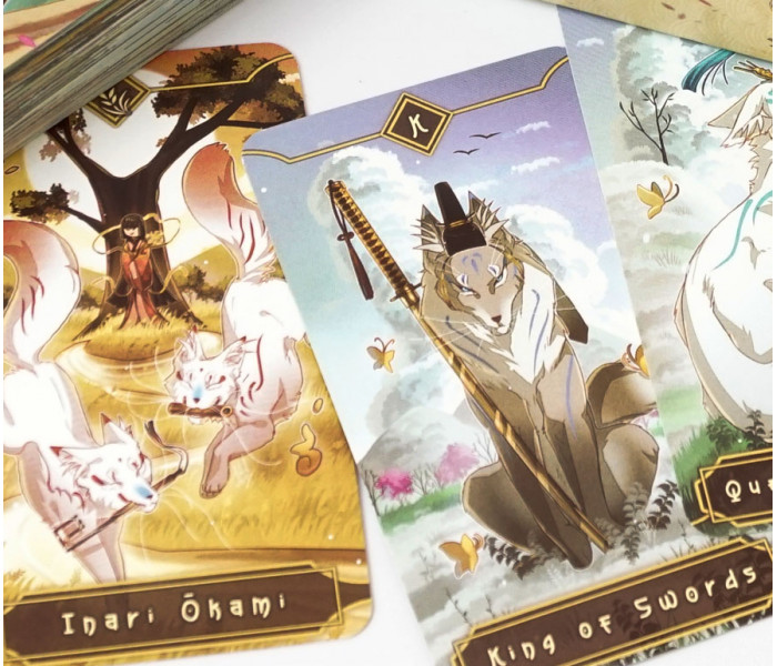 Таро Сезонна лисиця (Seasonal fox Tarot) China (9420274)