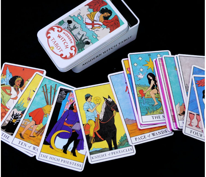 Таро Сучасної відьми - Modern Witch Tarot in a tin. China (9420322)