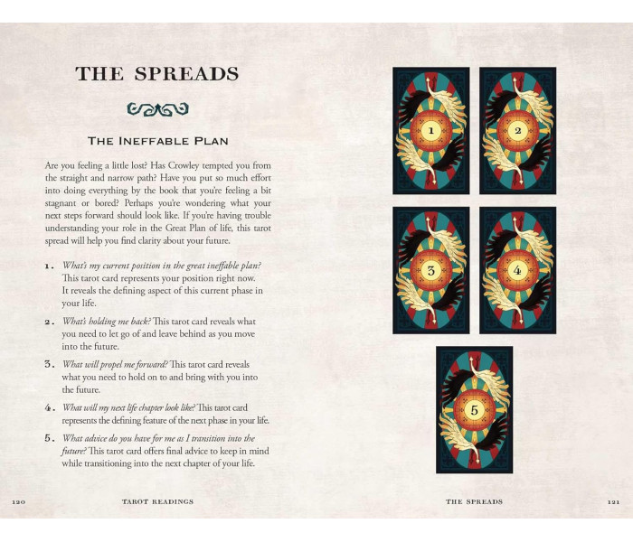 Колода Таро Добрих Прикмет - Good Omens Tarot Deck. Insight Editions