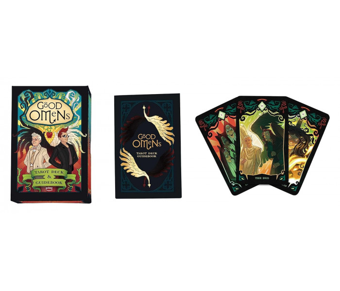 Колода Таро Добрих Прикмет - Good Omens Tarot Deck. Insight Editions