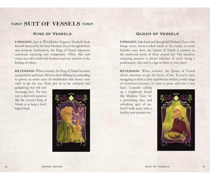 Колода Таро Добрих Прикмет - Good Omens Tarot Deck. Insight Editions