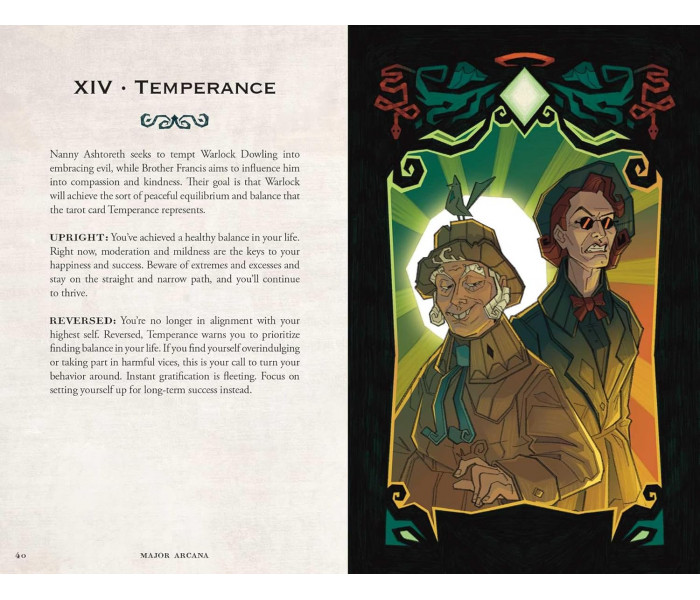 Колода Таро Добрих Прикмет - Good Omens Tarot Deck. Insight Editions