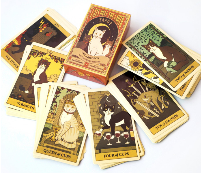Таро Кошки Правят Землей - Cats Rule the Earth Tarot. China (9420046)