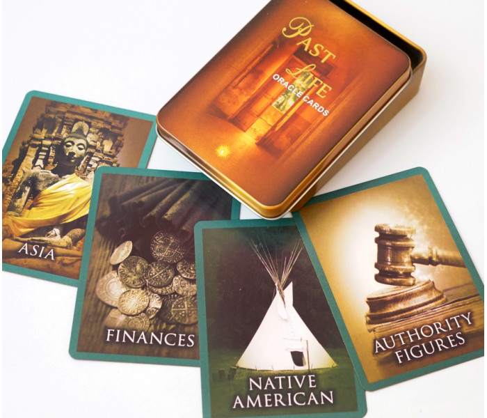 Оракул Прошлой Жизни - Past Life Oracle holography in a tin. China (9420318)
