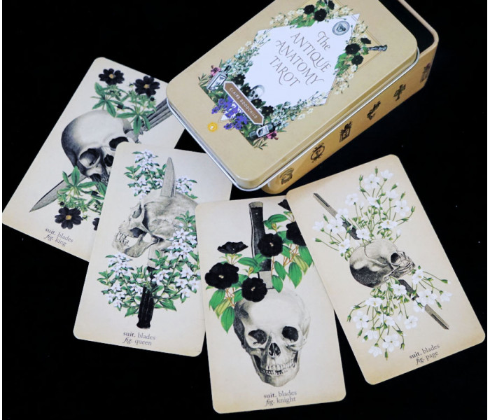 Таро Античной Анатомии - Antique Anatomy Tarot in a tin. China (9420324)