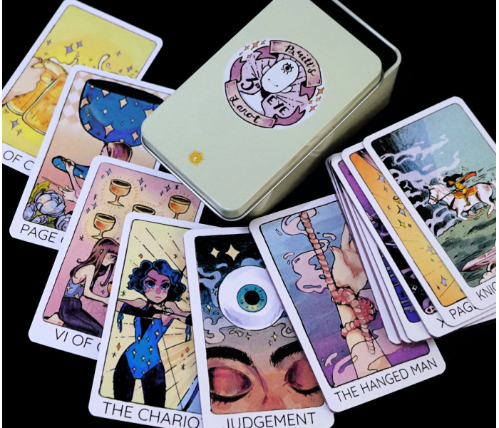 Таро Бритта Третий глаз - Third Eye Tarot in a tin. China (9420319)