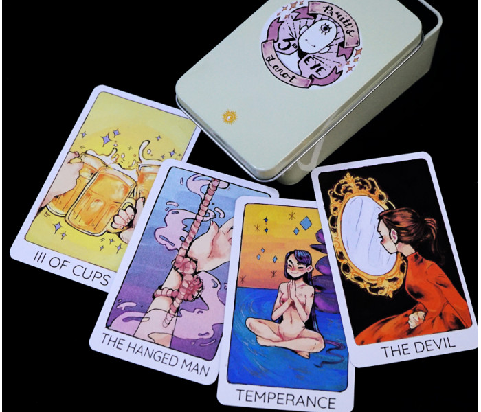 Таро Бритта Третий глаз - Third Eye Tarot in a tin. China (9420319)