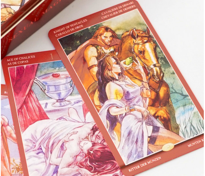 Таро Магия Наслаждений - Sexual Magic Tarot in a tin. China (9420328)