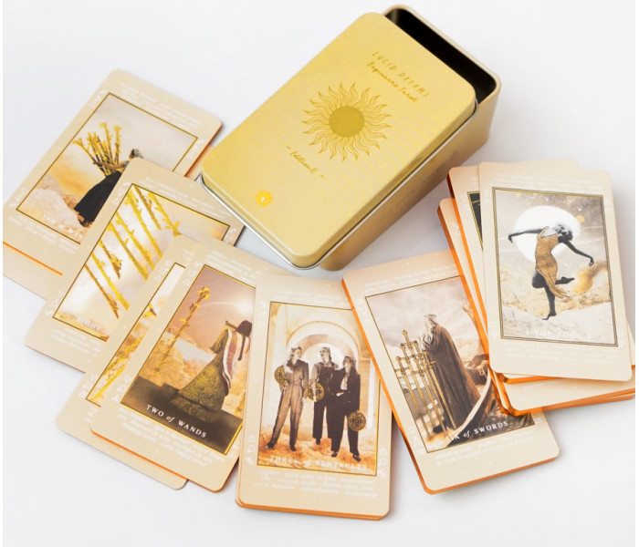 Таро Усвідомлені сни - Lucid Dreams Beginners Tarot in a tin. China (9420311)