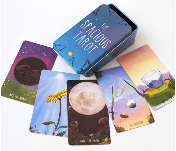 Таро Просторное - The Spacious Tarot in a tin. China (9420312)