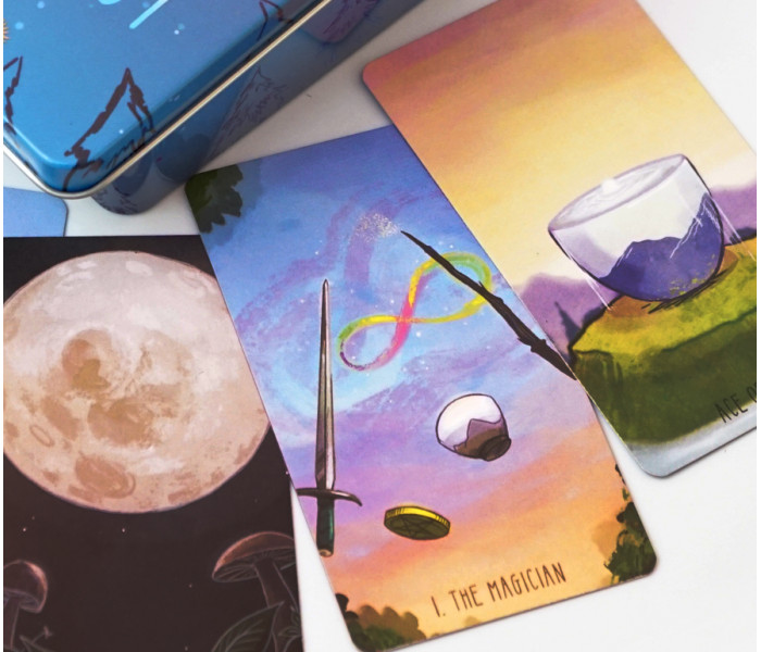 Таро Просторное - The Spacious Tarot in a tin. China (9420312)