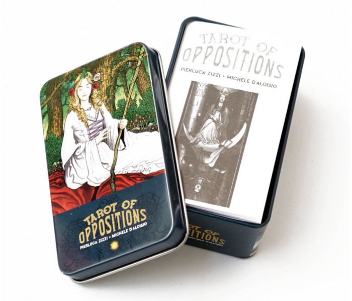 Таро Протилежностей - Tarot of Oppositions in a tin. China (9420307)