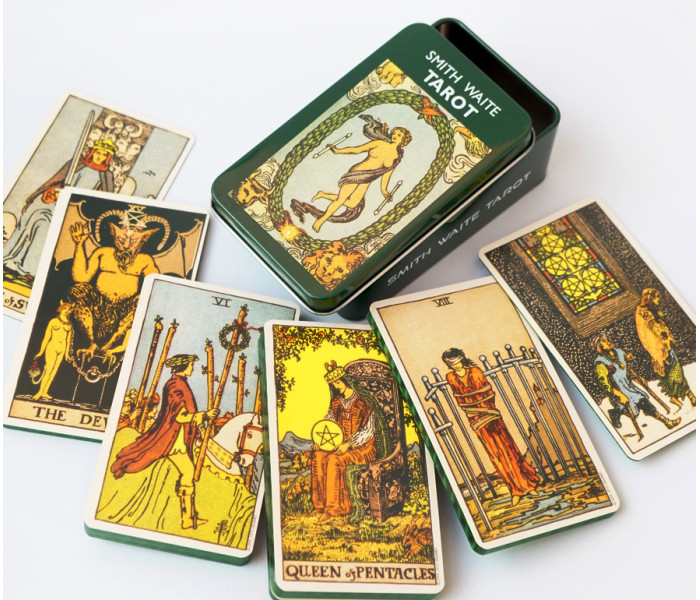 Таро Сміта-Уейта - Smith-Waite Tarot in a tin. China (9420325)