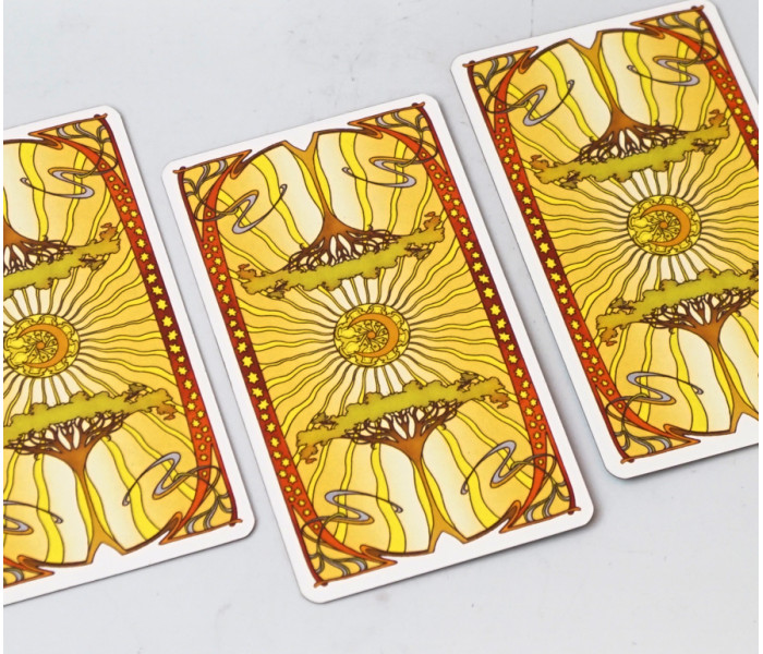 Таро Уейт Арт Нуво - Golden Art Nouveau Tarot in a tin. China (9420327)