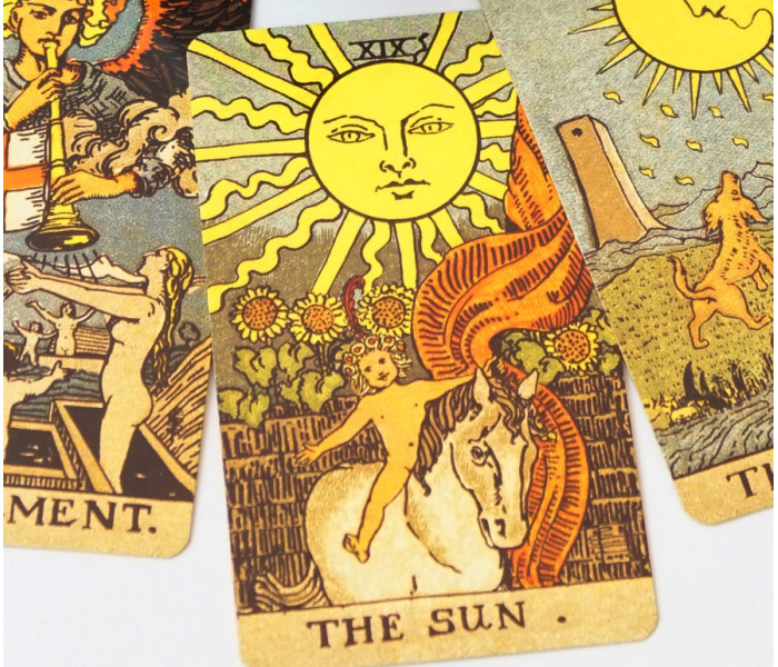 Таро Уейта безрамкове - Waite Borderless Tarot in a tin. China (9420317)